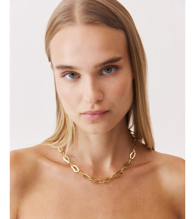 COLLAR CADENA ESLABONES AJUSTABLE | MULAYA