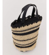 BOLSO DE MANO DE RAFIA CON COLORES Y ASA LARGA | MULAYA