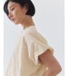 BLUSA EFECTO GLOBO CON BAJO ELÁSTICO | MULAYA