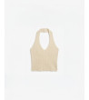 TOP HALTER PUNTO ESPALDA ABIERTA | MULAYA