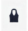TOP HALTER PUNTO ESPALDA ABIERTA | MULAYA