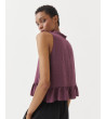 TOP RAYAS CUELLO MAO ALAMARES VOLANTES | MULAYA