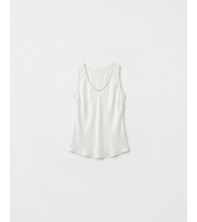 TOP CUELLO PICO VOLANTES EVASÉ