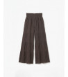 PANTALÓN WIDE LEG LINO CON FLECOS | MULAYA