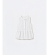 TOP NIDO ABEJA PEPLUM BORDADO SUIZO BOTONES | MULAYA