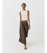 PANTALÓN PALAZZO JACQUARD PRETINA V | MULAYA