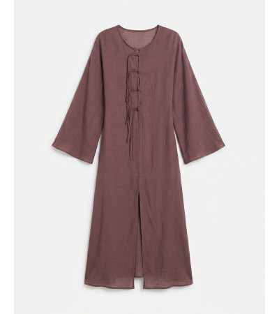 Vestido Túnica Oriental Botones | MULAYA