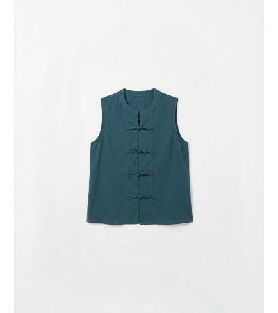 TOP CUELLO MAO ALAMARES MANGA SISA | MULAYA