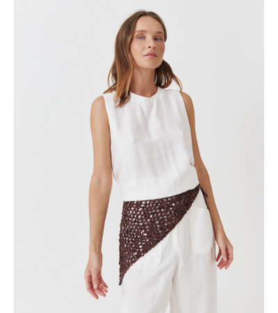 PAÑUELO CROCHET LENTEJUELAS TIRANTES | MULAYA