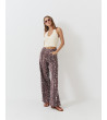 PANTALÓN WIDE LEG ANIMAL PRINT DENIM | MULAYA