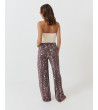 PANTALÓN WIDE LEG ANIMAL PRINT DENIM | MULAYA