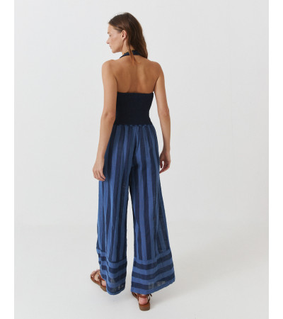 PANTALÓN WIDE LEG RAYAS
