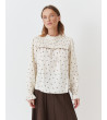 BLUSA NIDO ABEJA MINI VOLANTES MANGA LARGA PUÑOS | MULAYA