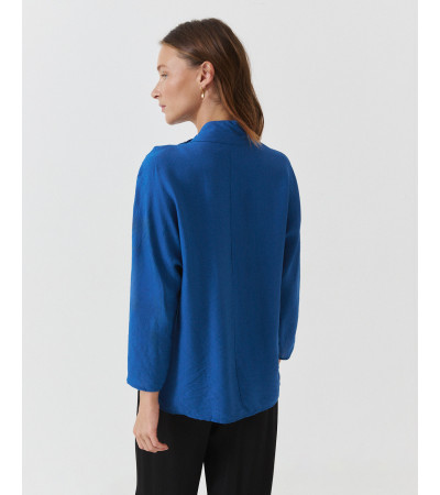 BLUSA CUELLO MAO BOTONES MANGA MURCIÉLAGO | MULAYA