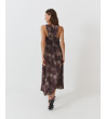 VESTIDO MIDI ESTAMPADO GEOMÉTRICO