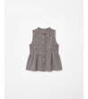 TOP NIDO ABEJA PEPLUM MINI VOLANTES BOTONES | MULAYA