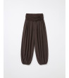 PANTALÓN BOMBACHO CINTURA ANCHA VISCOSA | MULAYA