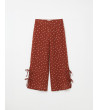 PANTALÓN WIDE LEG LUNARES CON LAZOS | MULAYA
