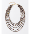 COLLAR CONCHAS BOHO MULTICAPA TRENZADO | MULAYA
