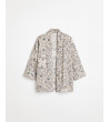 KIMONO ESTAMPADO GEOMÉTRICO BRILLANTE | MULAYA