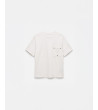 CAMISETA BOXY APLIQUES METÁLICOS | MULAYA
