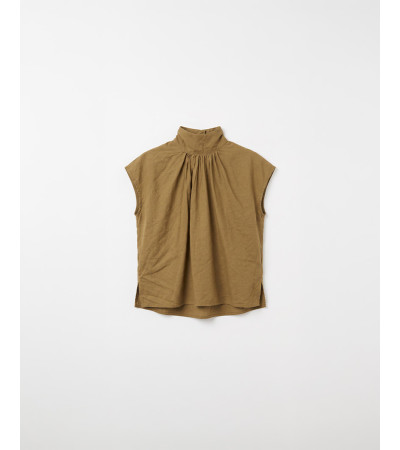 BLUSA CUELLO ALTO LAZADA MANGA SISA | MULAYA