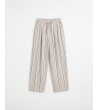 PANTALÓN STRAIGHT RAYAS CINTURA ELÁSTICA | MULAYA