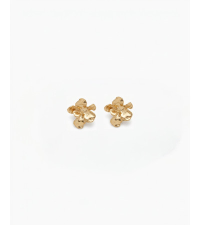 PENDIENTES FLOR ACERO