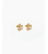 PENDIENTES FLOR ACERO