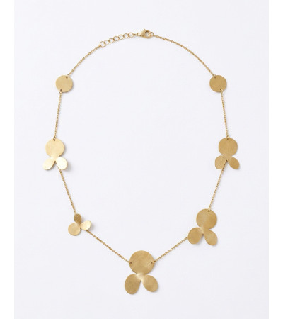 Collar Largo de Acero con Múltiples Flores | MULAYA