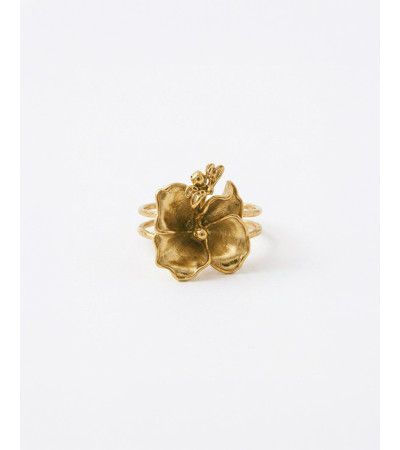 Anillo Ajustable Flor en Forma de Orquídea | MULAYA