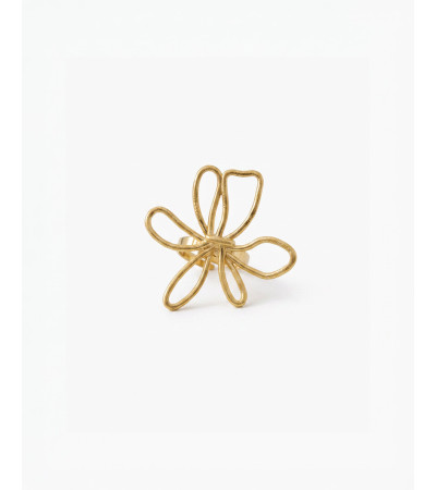 ANILLO FLOR SILUETA