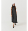 Vestido Halter Largo con Espalda Abierta para Mujer | MULAYA