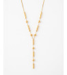 Collar Dorado Minimalista de Cadena Fina para Mujer | MULAYA