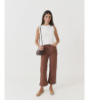 PANTALÓN STRAIGHT RAYADO DESFLECADO
