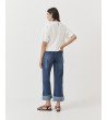 JEANS STRAIGHT CON FAJA INTERNA