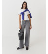 JEANS WIDE LEG BOLSILLOS GEOMÉTRICOS