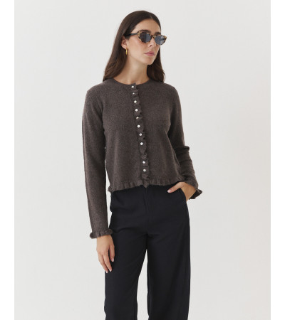CARDIGAN PUNTO VOLANTES