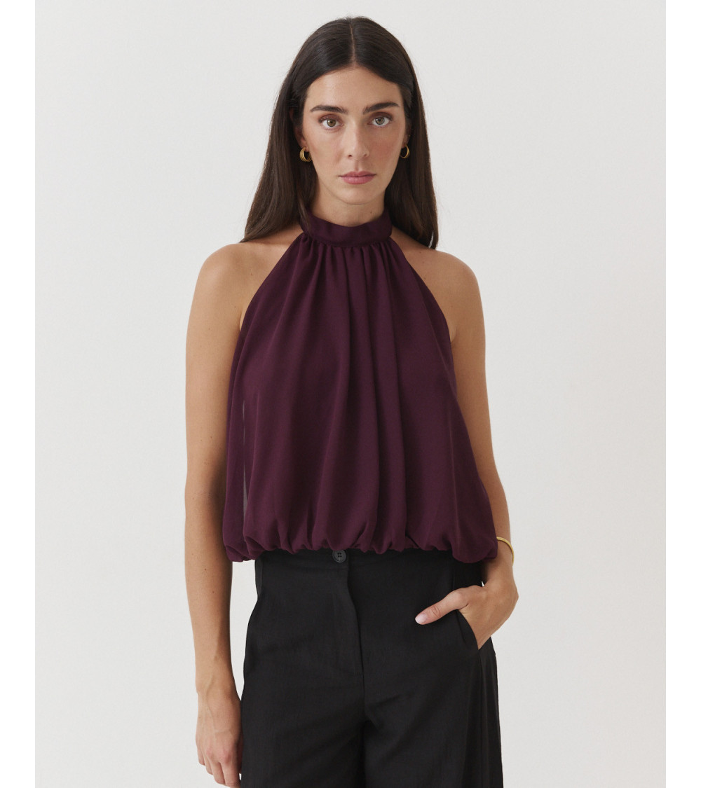 TOP HALTER FLUIDO