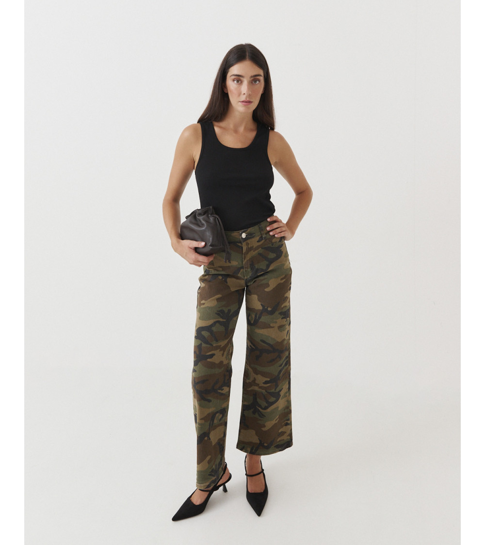 PANTALON RECTO CAMUFLAJE