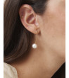 Pendientes Colgantes con Perla para Mujer | MULAYA