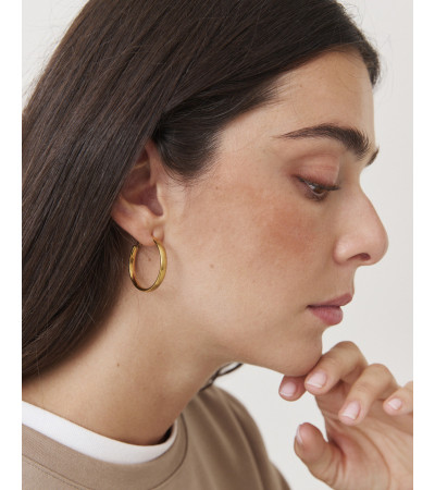 Pendientes de Aro Dorados para Mujer | MULAYA