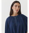 Collar Plateado Tipo Y con Cadena para mujer | MULAYA