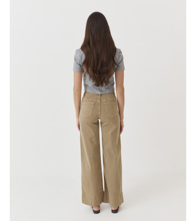 Jeans Wide Leg de Tiro Alto para Mujer | MULAYA