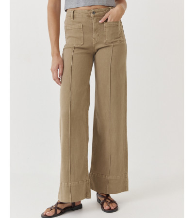 Jeans Wide Leg de Tiro Alto para Mujer | MULAYA