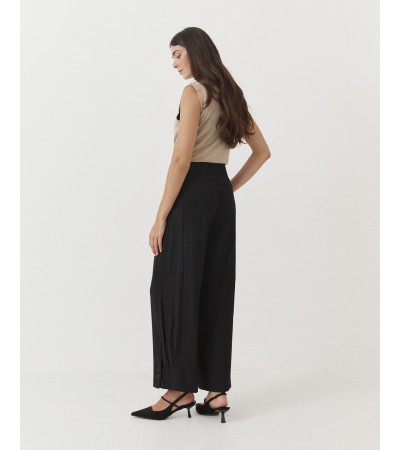 Pantalón Wide Leg con Bolsillos para Mujer | MULAYA