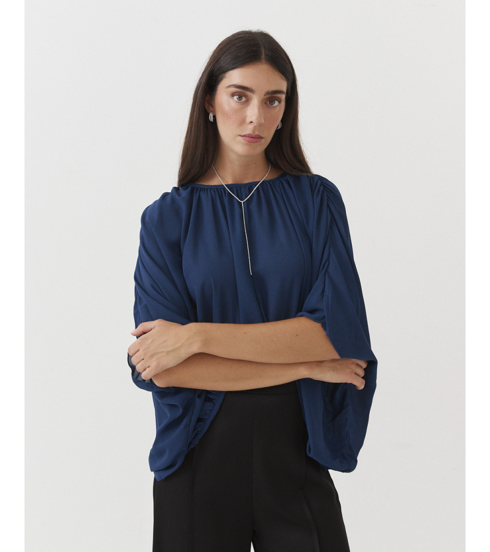 Blusa Fluida Semitransparente para mujer | MULAYA