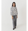 Blusa Oriental Bordada con Estampado de Flores para mujer | MULAYA