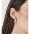 Pendientes de Aro con Piedras Circonitas para Mujer | MULAYA