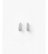 Pendientes de Aro con Piedras Circonitas para Mujer | MULAYA